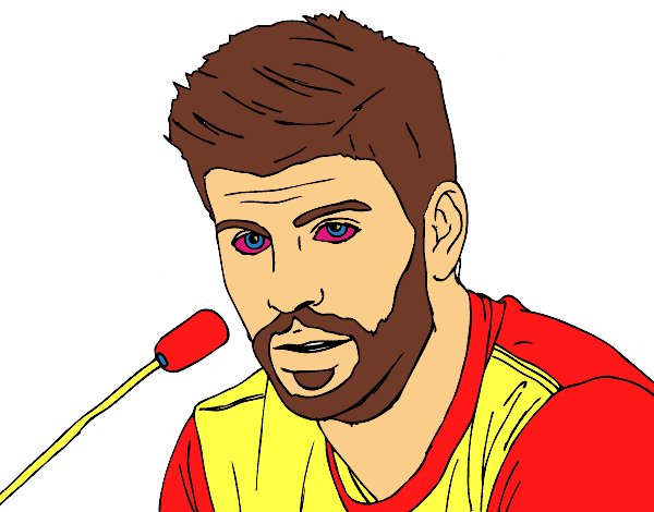 Gerard Piqué en rueda de prensa