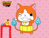 Jibanyan guiñando el ojo