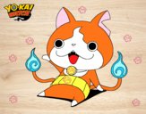 Jibanyan saludando