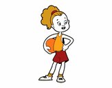 Jugadora de baloncesto