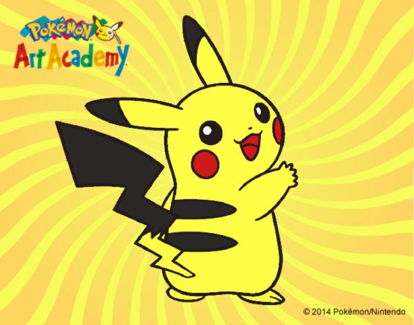 Pikachu de espaldas