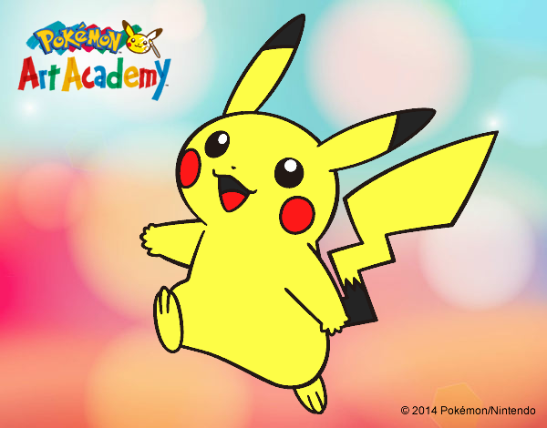 Pikachu en Pokémon Art Academy