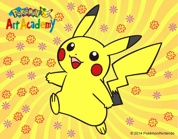 Pikachu en Pokémon Art Academy