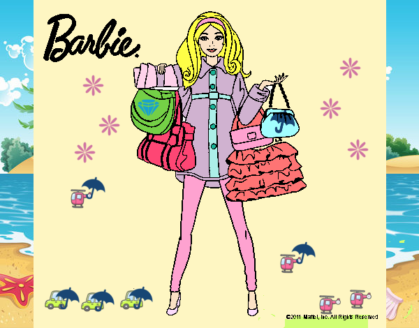 Barbie de compras