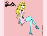 Barbie sentada