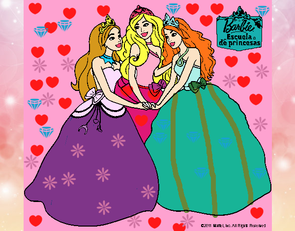 Barbie y sus amigas princesas