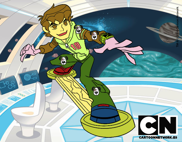 Ben 10 skateboard