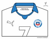 Camiseta del mundial de fútbol 2014 de Chile