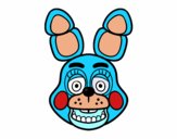 Cara de Toy Bonnie de Five Nights at Freddy's