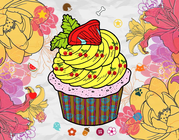 Cupcake de limón