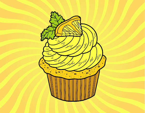 Cupcake de limón