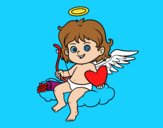 Cupido en una nube