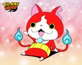 Jibanyan saludando