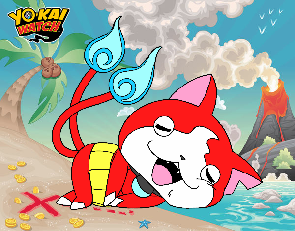 Jibanyan tumbado