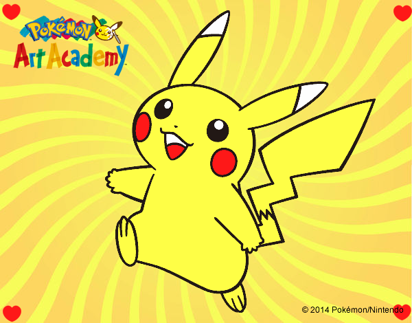 Pikachu en Pokémon Art Academy