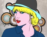 Taylor Swift con sombrero