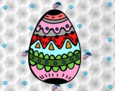Dibujo Un huevo de pascua decorado pintado por Geri07