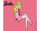 Barbie sentada