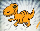 Dinosaurio velociraptor