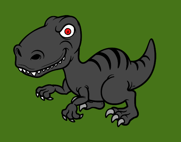 Dinosaurio velociraptor