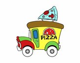 Food truck de pizza