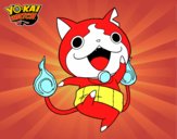 Jibanyan saltando