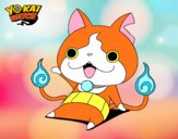 Jibanyan saludando