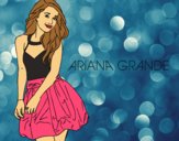 Dibujo Ariana Grande pintado por itzelcitla