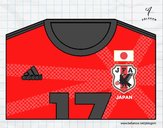 Camiseta del mundial de fútbol 2014 de Japón