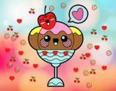 Copa de helado kawaii