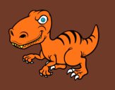 Dinosaurio velociraptor