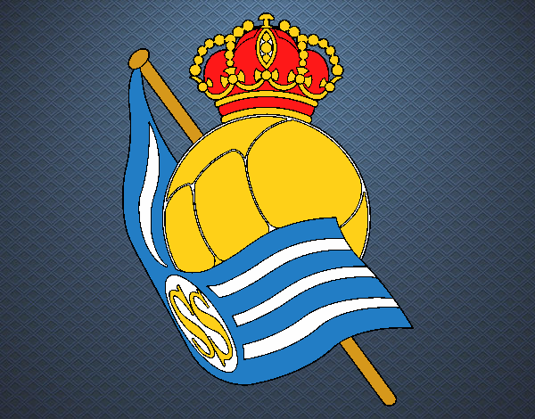 Escudo de la Real Sociedad de Fútbol