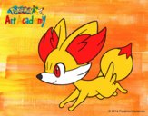 Fennekin corriendo