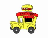 Food truck de hamburguesas