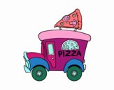 Food truck de pizza