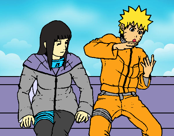 Hinata y Naruto