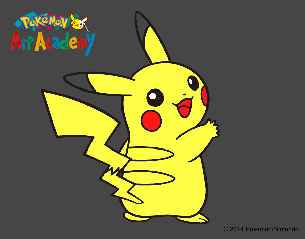 Pikachu de espaldas