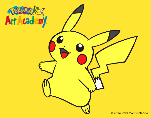 Pikachu en Pokémon Art Academy