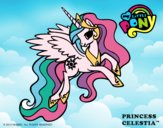 Dibujo Princess Celestia pintado por Eduanyelis