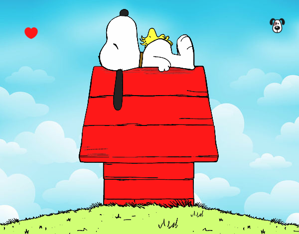 Snoopy durmiendo