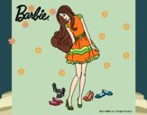 Dibujo Barbie y su colección de zapatos pintado por Ramon45