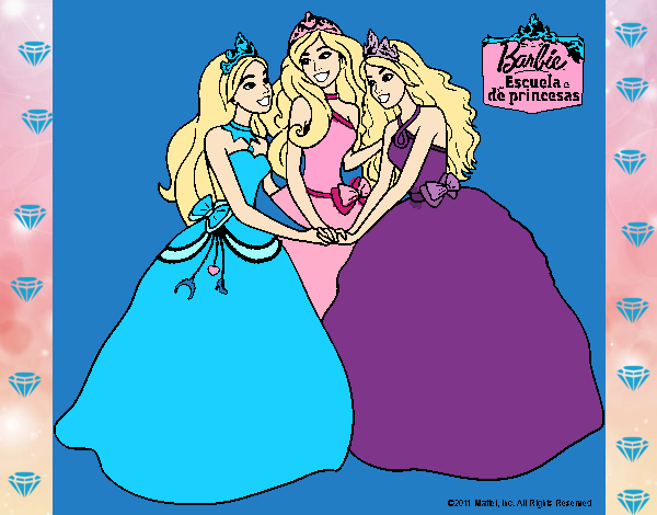 Barbie y sus amigas princesas