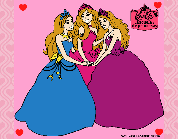 Barbie y sus amigas princesas