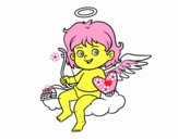 Cupido en una nube