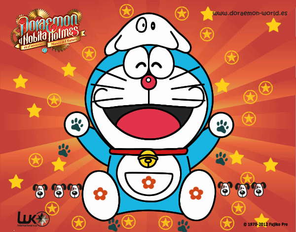 Doraemon feliz