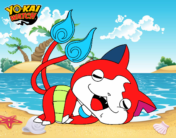 Jibanyan tumbado