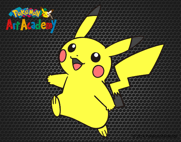 Pikachu en Pokémon Art Academy