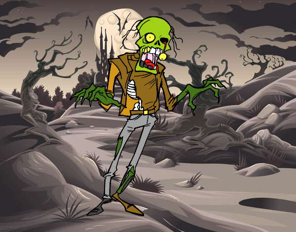 Zombie horripilante