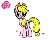 Dibujo Applejack de My Little Pony pintado por Luisa10