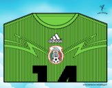 Camiseta del mundial de fútbol 2014 de México